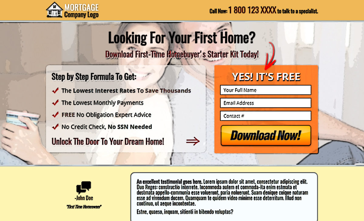 5 Key Elements of a Lead Generating Mortgage Landing Page