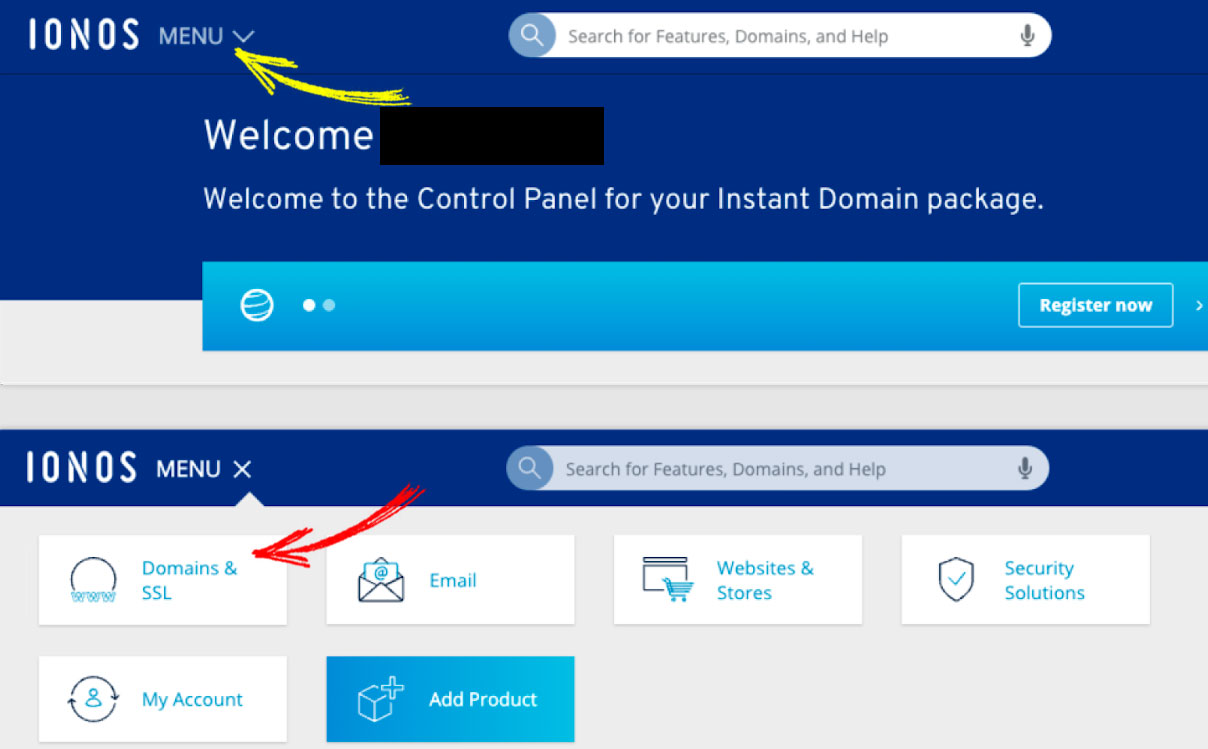 How To Connect a 1&1 IONOS Domain to Your Mortgage Website