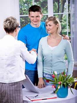 Couple Shaking Hands