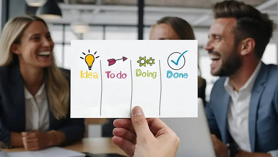 Logo design process and phases image