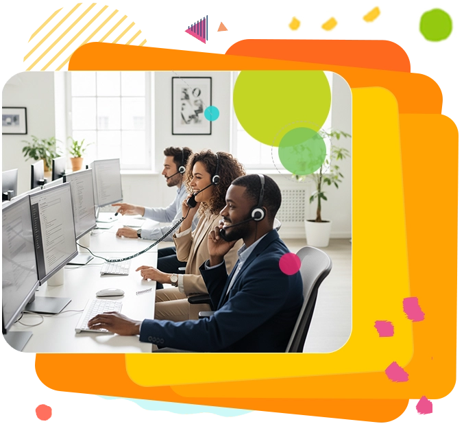 Support team assisting a client remotely with website updates